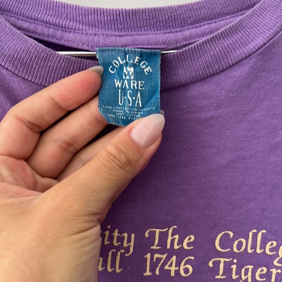 Vintage Princeton Tshirt dress - Picture 2 of 2